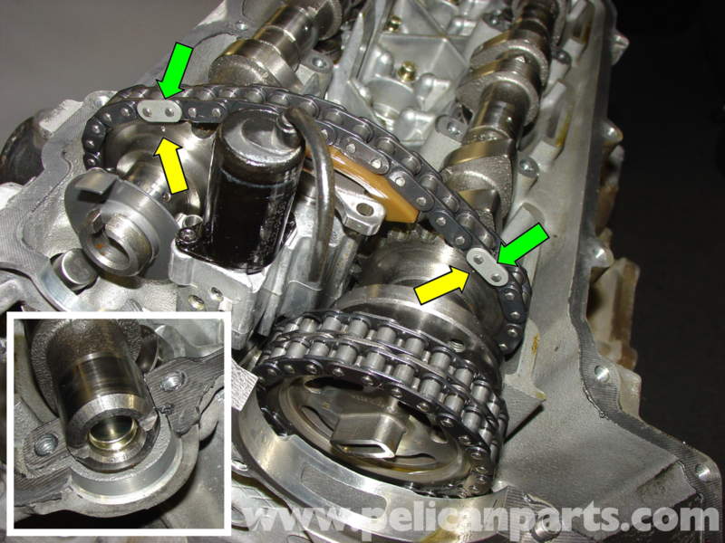 Camshaft Position Deviation / Chain tensioner paddle pad replacement ...