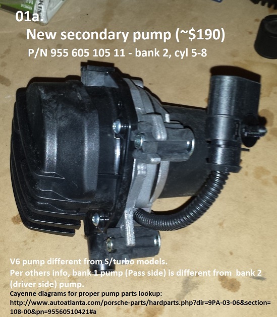 Cayenne Secondary Air Injection Pump/Valve DIY - Replace/Repair ...